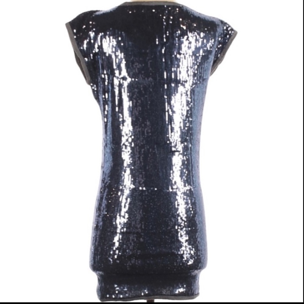 RACHEL Rachel Roy Sequin Lavender Mini Dress XS - Picture 4 of 6